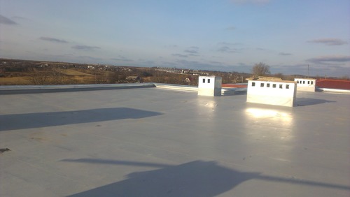 Монтаж и ремонт  мембранных крыш в Желтых Водах